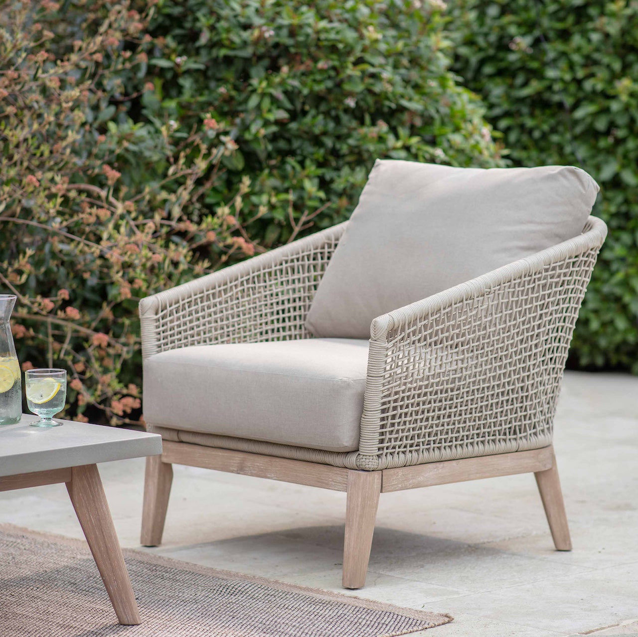 Lynton outdoor dining Chair by Garden trading