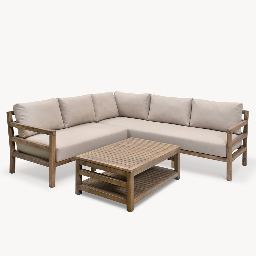 Sandridge Outdoor Corner Sofa by Garden Trading