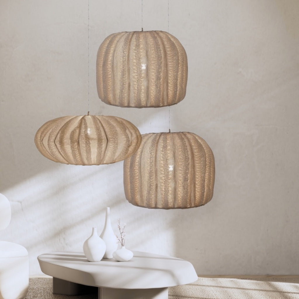 Loofah Pendant Light Round - Large