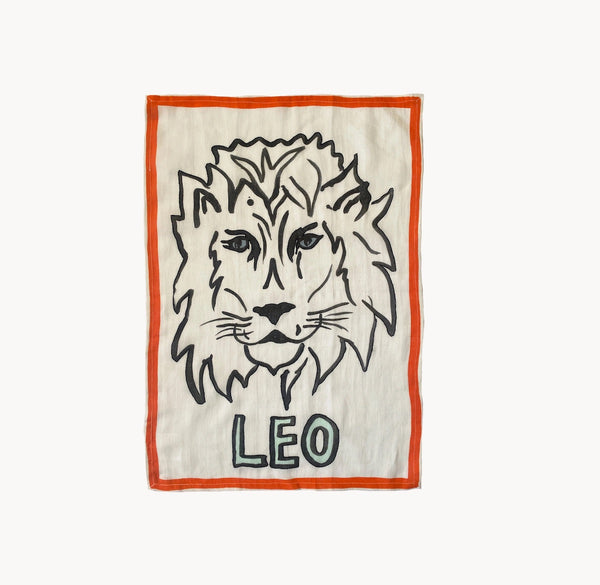 Leo Tea Towel by Amuse La Bouche