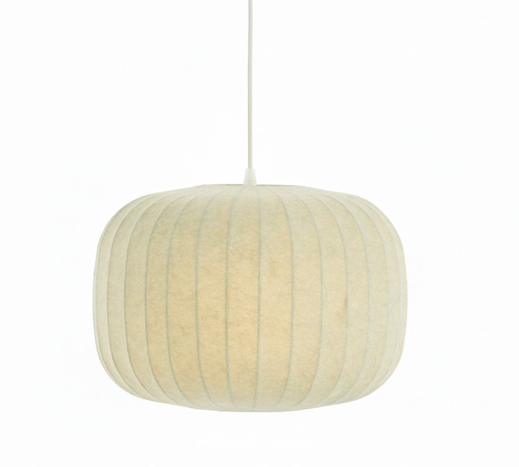 Lexa Fabric Pendant Light beige