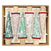 Liberty Christmas Tree Shaped Christmas Crackers by Meri Meri