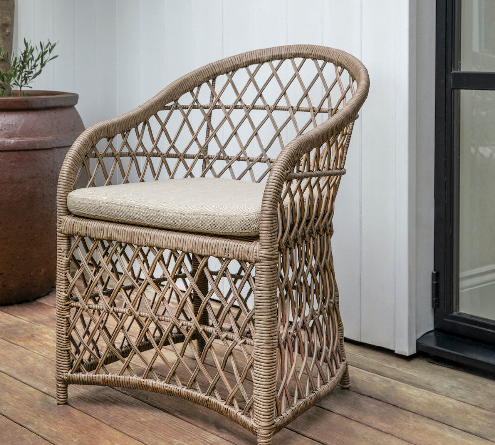  Lynmouth PE rattan outdoor Chair by Garden Trading