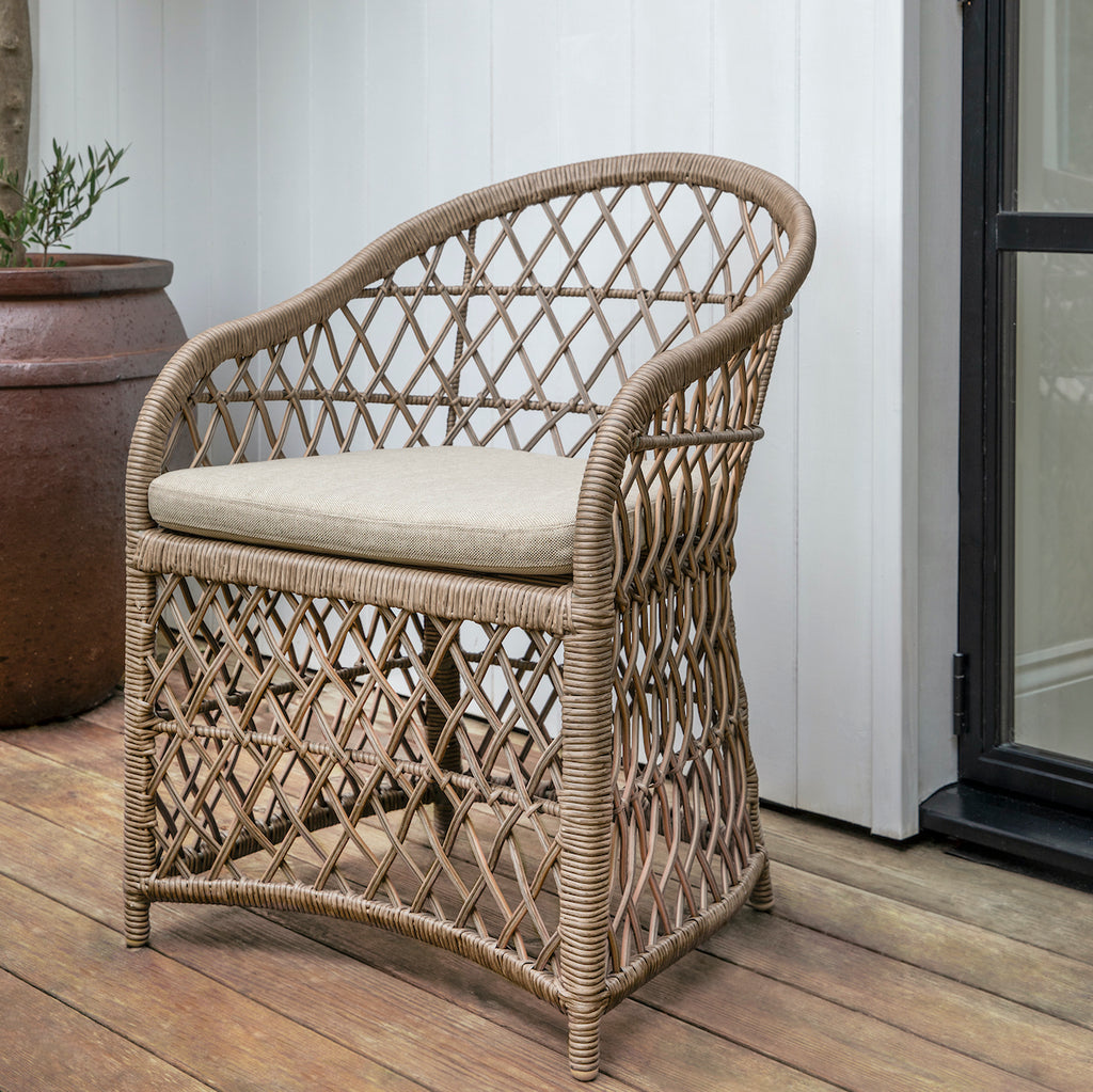  Lynmouth PE rattan outdoor Chair by Garden Trading