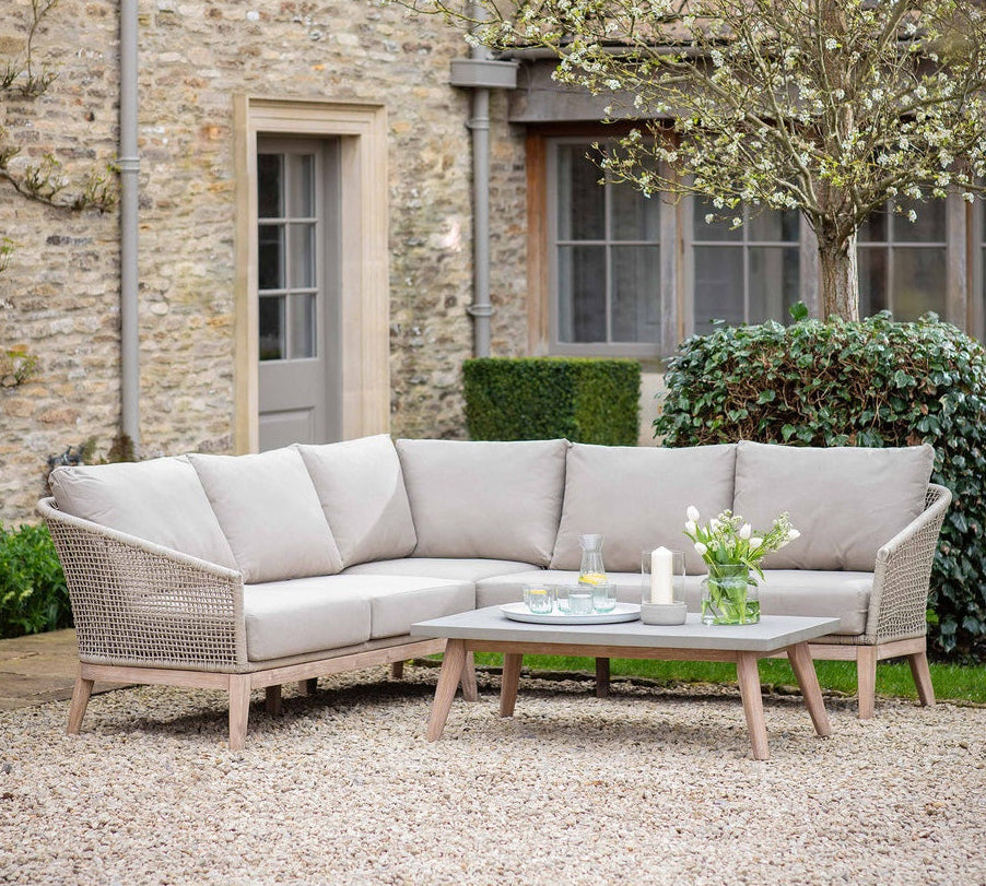 Lynton Garden Corner Sofa Set by Garden Trading