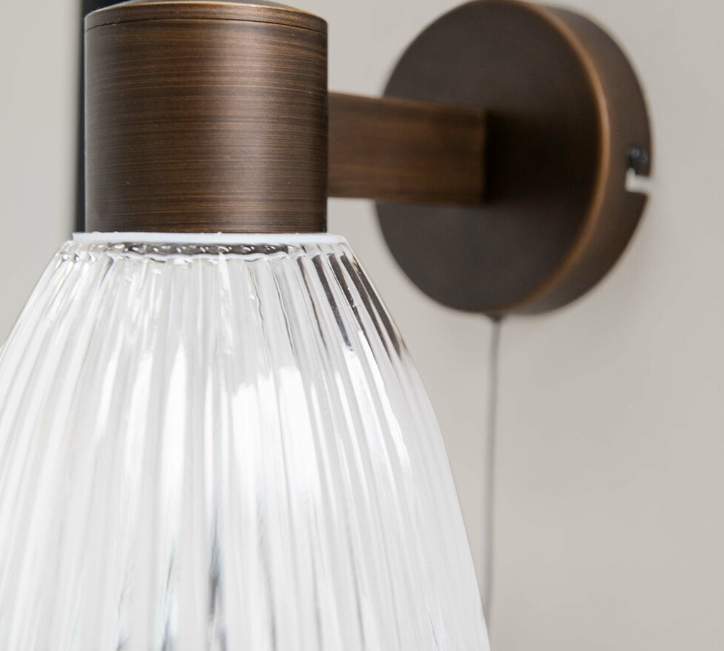 Campden Bathroom Wall Light by Garden Trading