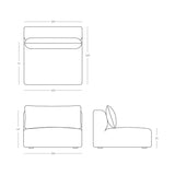 Canapé modulable Tine K