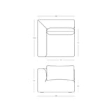 Canapé modulable Tine K