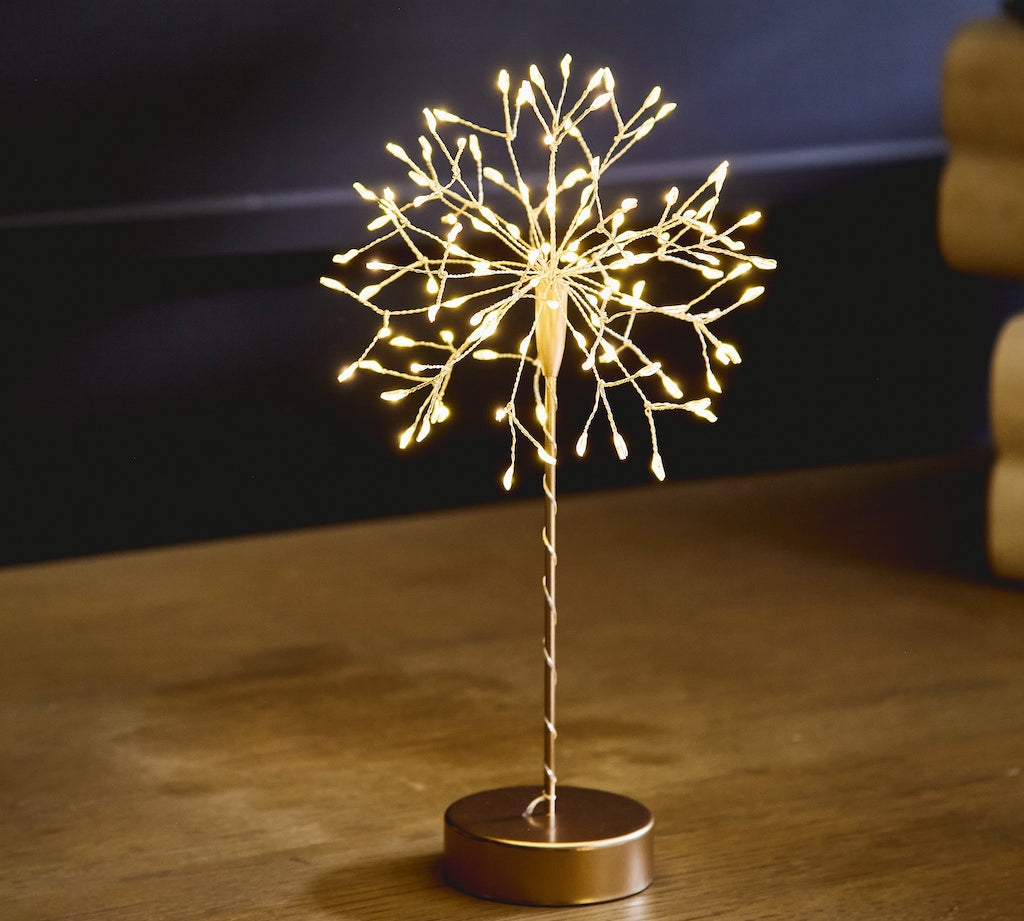 Dandelion Table Light in Gold