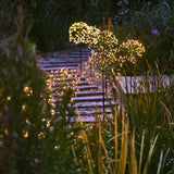 Green mini dandelion stake light 
