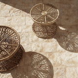 Tine K Palma Rattan Table