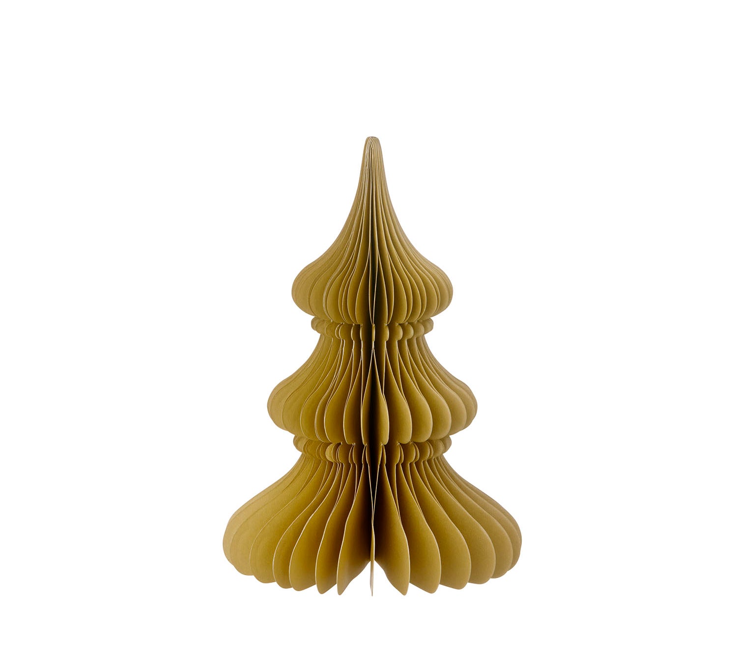 Honeycomb Paper Christmas Tree Table Decoration - H 20cm