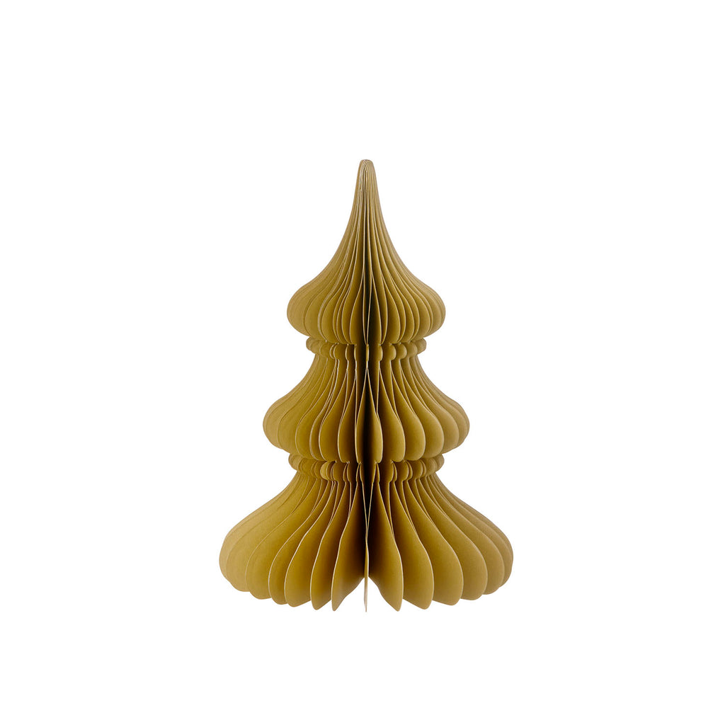 Honeycomb Paper Christmas Tree Table Decoration - H 20cm