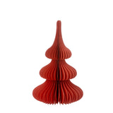 Ruby red paper Christmas tree