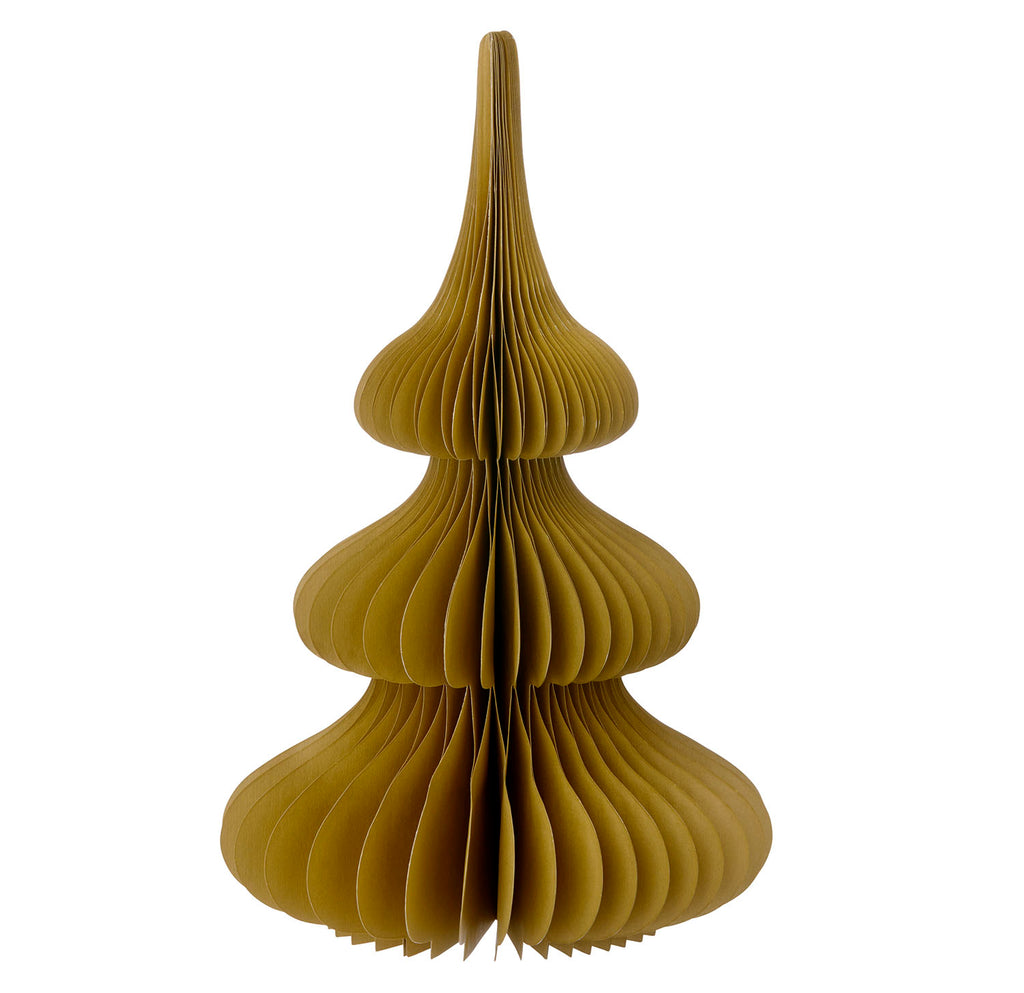 Honeycomb Paper Christmas Tree Table Decoration - H 30cm