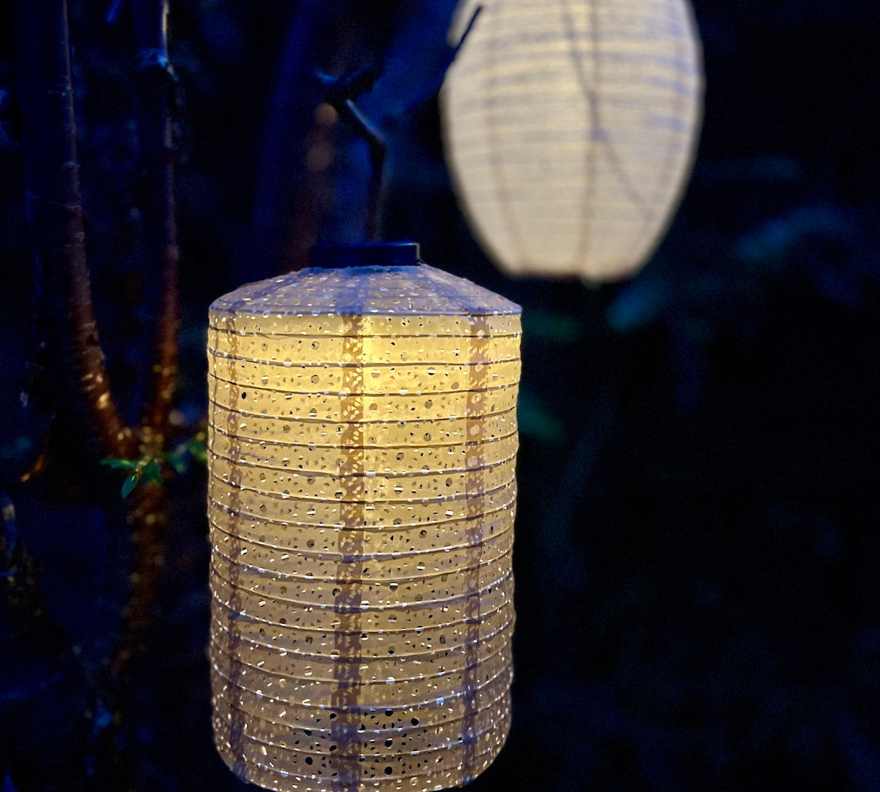 Solar Lantern pink