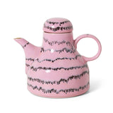 1970s Ceramic Pink Coffee pot Bubble by HKLIVING