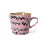1970's Pink Ceramic Mug Bubble by HKliving