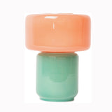 Portable Pink glass lamp