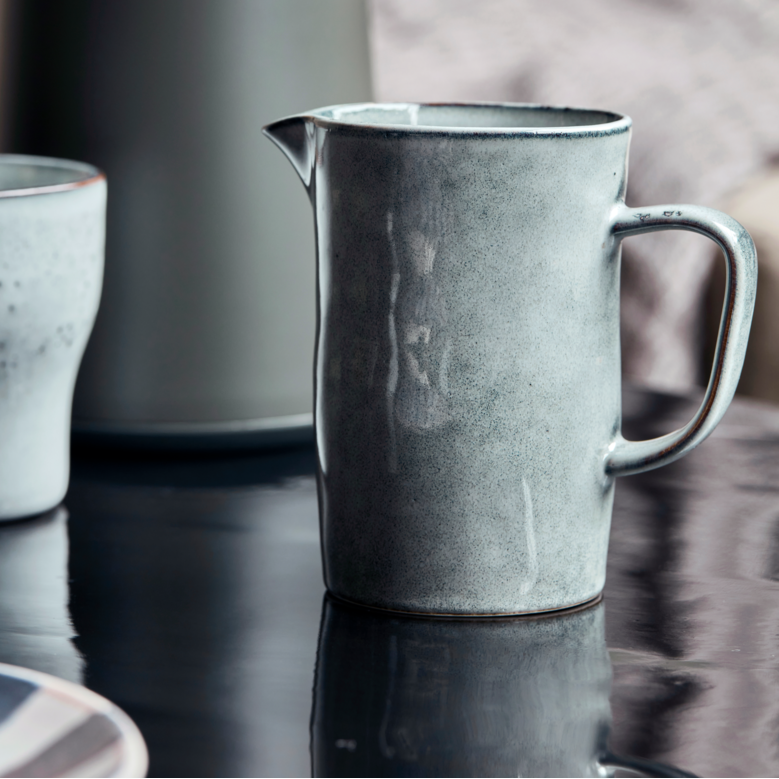 grey/blue rustic jug by House Doctor