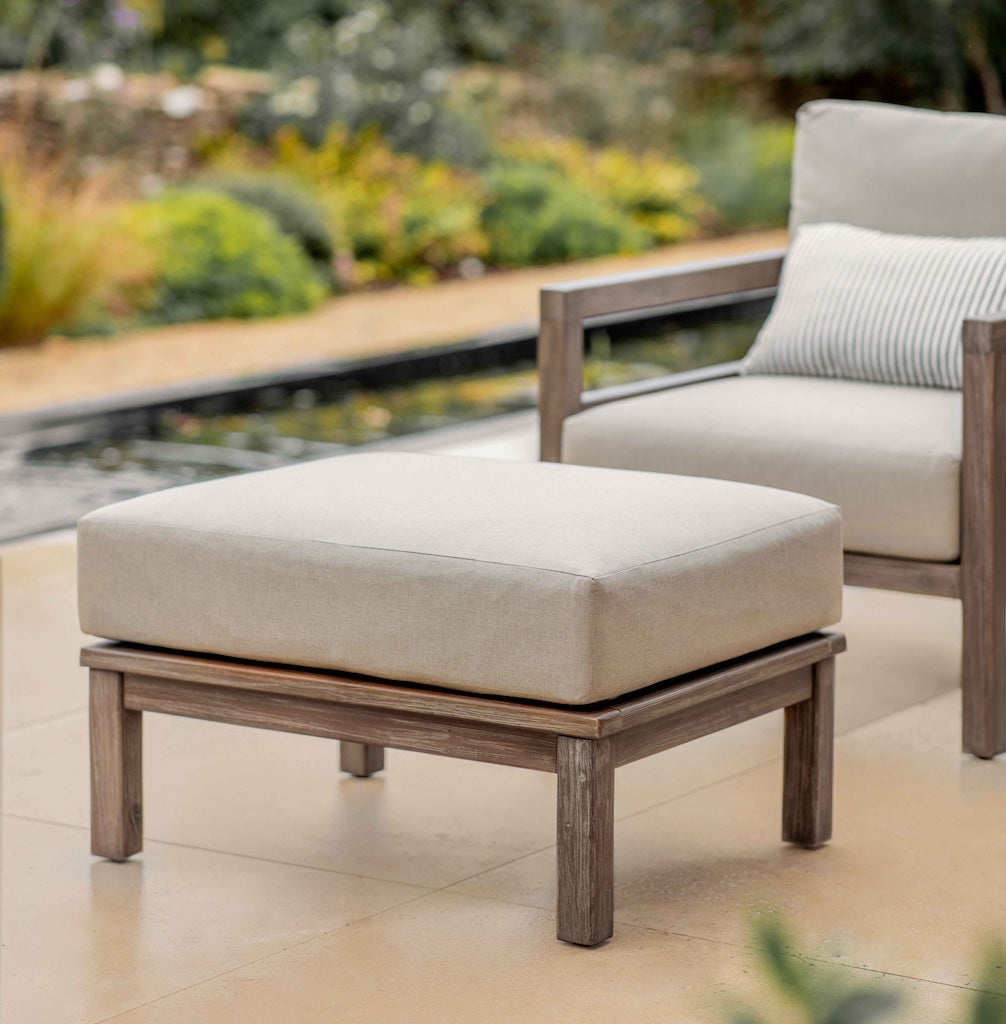 Sandridge outdoor ottoman 