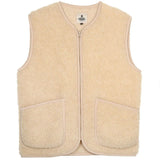 Coldbreaker Wool Vest in Beige