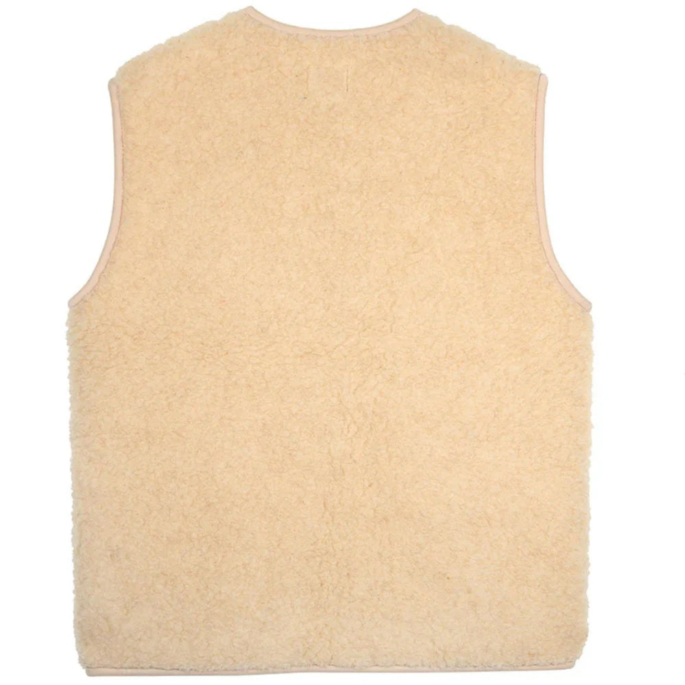 Coldbreaker Wool Vest in Beige