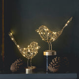 Christmas Robin Light in gold by Lightstyle 