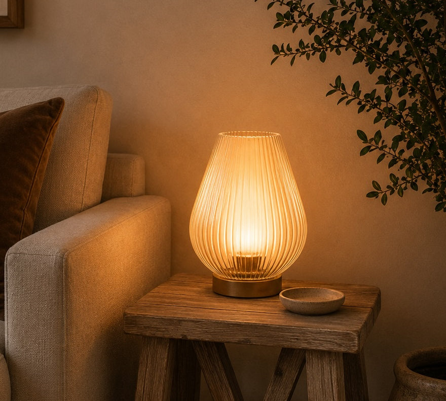yellow portable lamp 