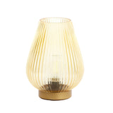 Portable Yellow Glass Lamp Tajera Large | Idyll Home
