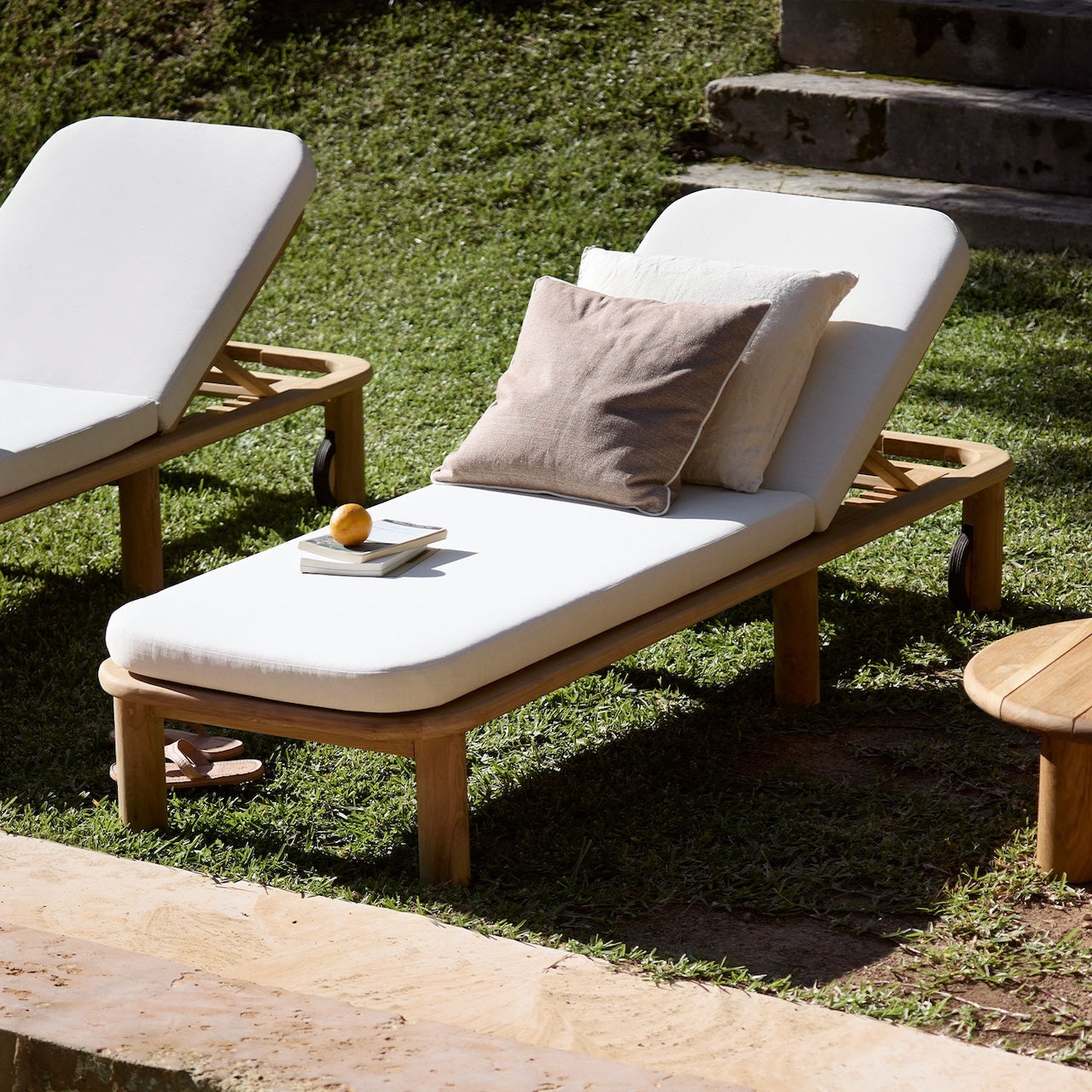 Teak Sun Lounger by Tine K – Idyll Home