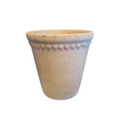 Lace terracotta plant pot