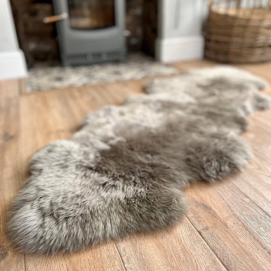 double sheepskin rug in Vole