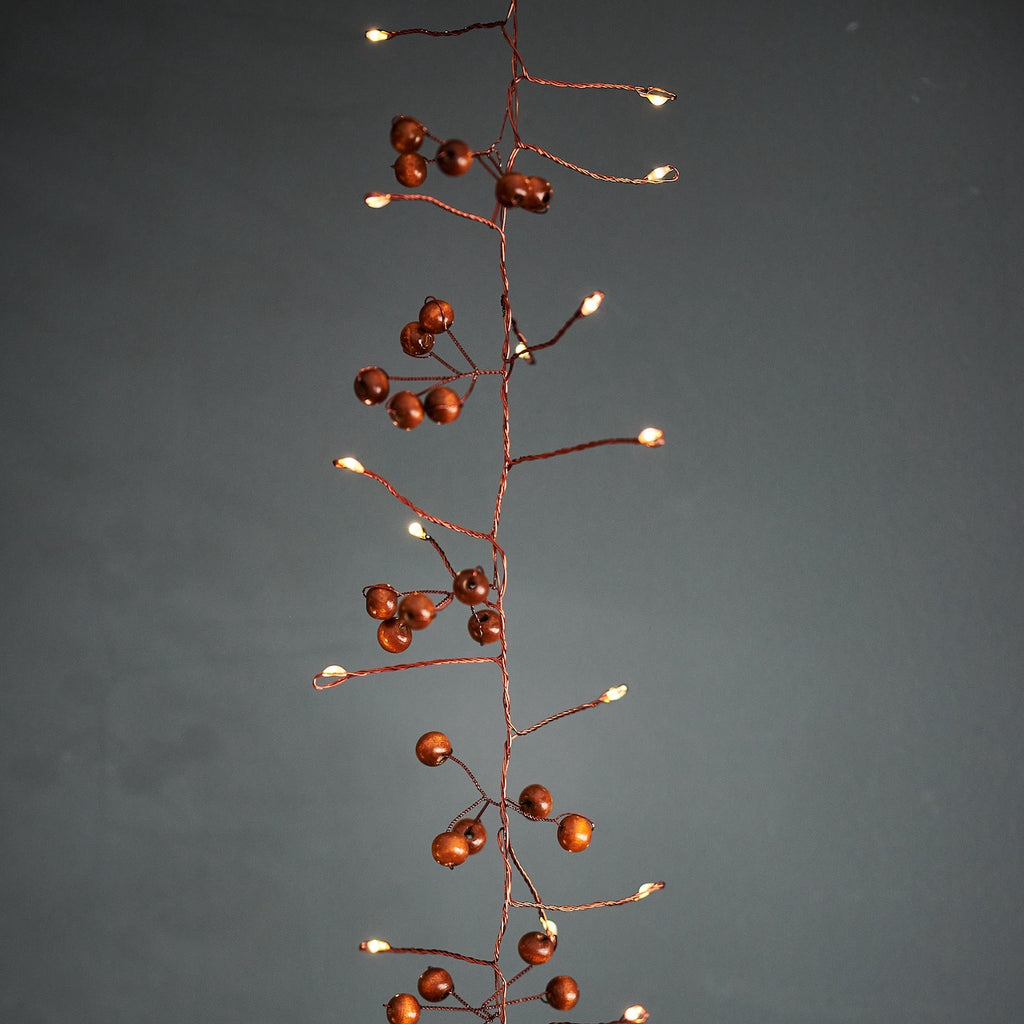 woodland berry fairy lights 