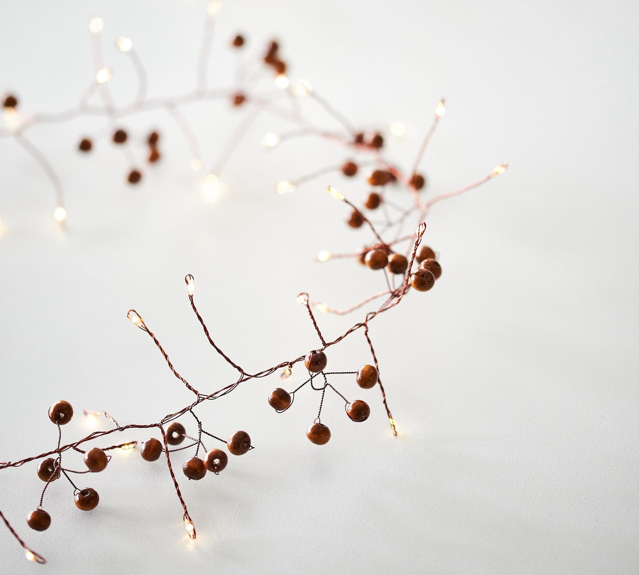 woodland berry fairy lights 