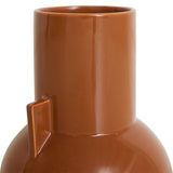 Ceramic Vase Organic in Caramel by HKliving