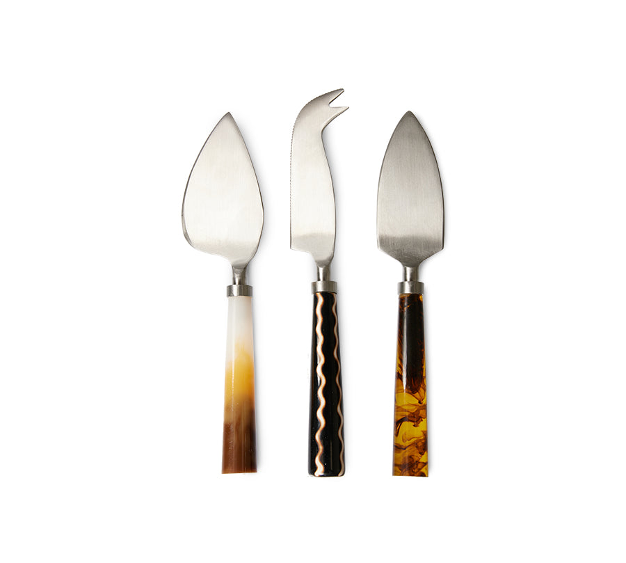 set of three cheese knives Havana by HKliving