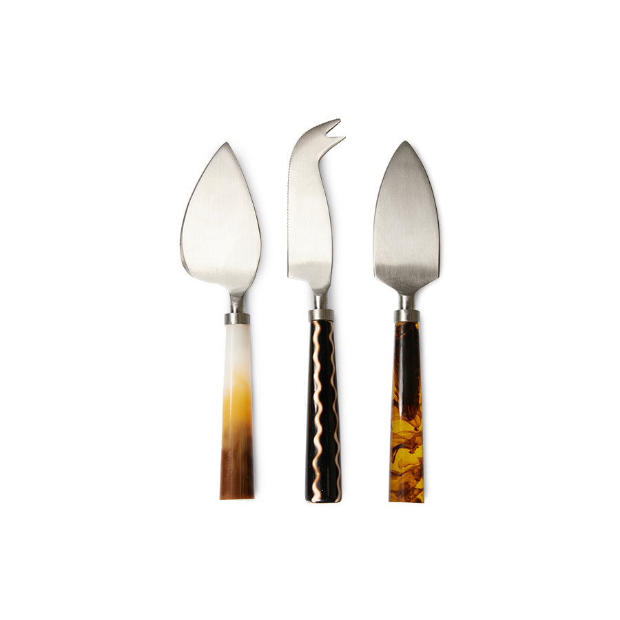 set of three cheese knives Havana by HKliving