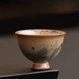 Gohobi Handmade Black Ink Hand-painted Cat