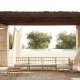 Tine K Outdoor Bamboo Module Sofa
