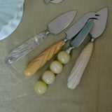 selection of cheese knives