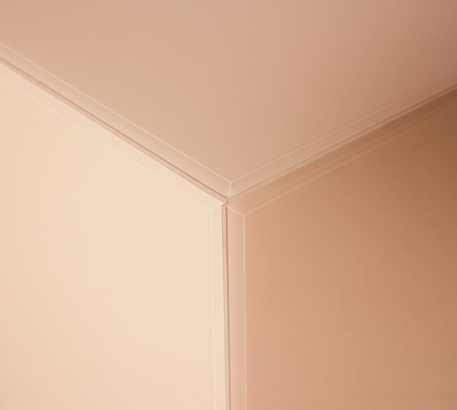 nude pink coffee table by HKLiving