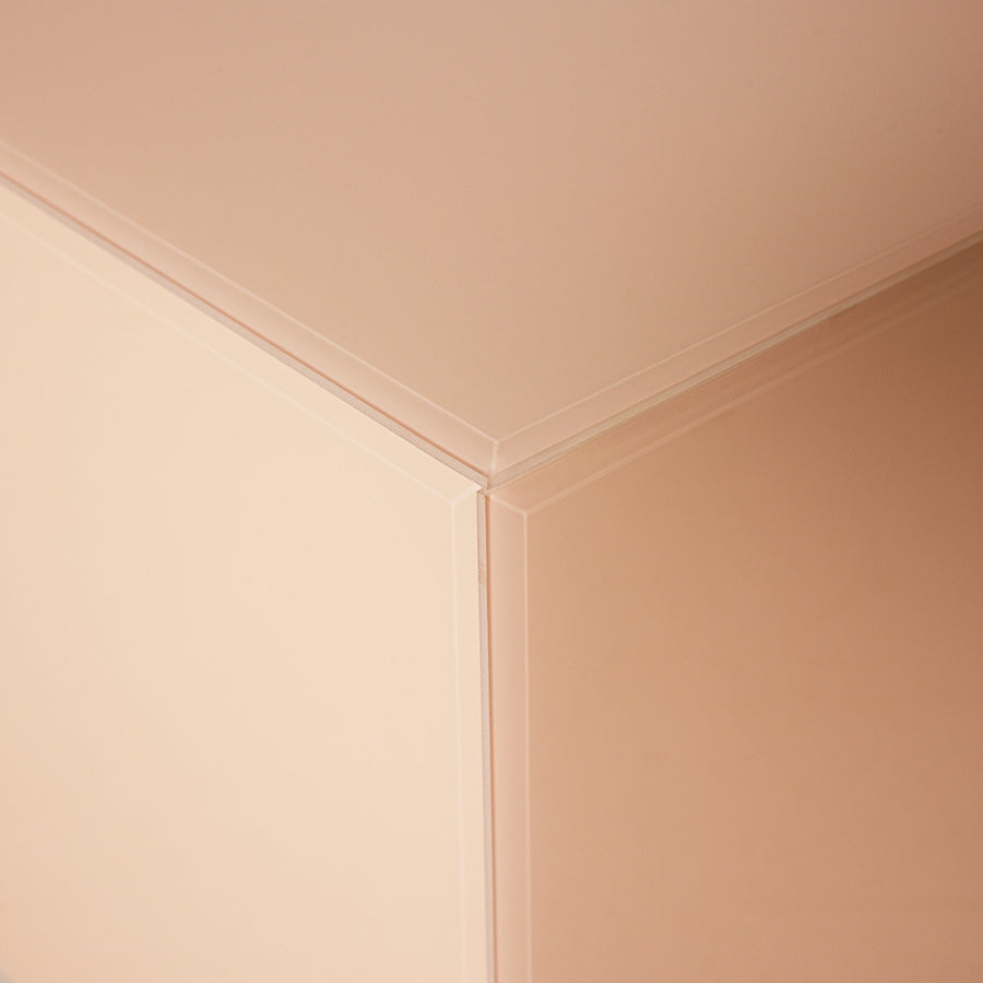 nude pink coffee table by HKLiving