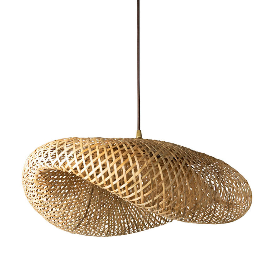 Bamboo pendant light Float by Chehoma
