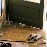 Sambourne Door mat in natural coir by Garden Trading
