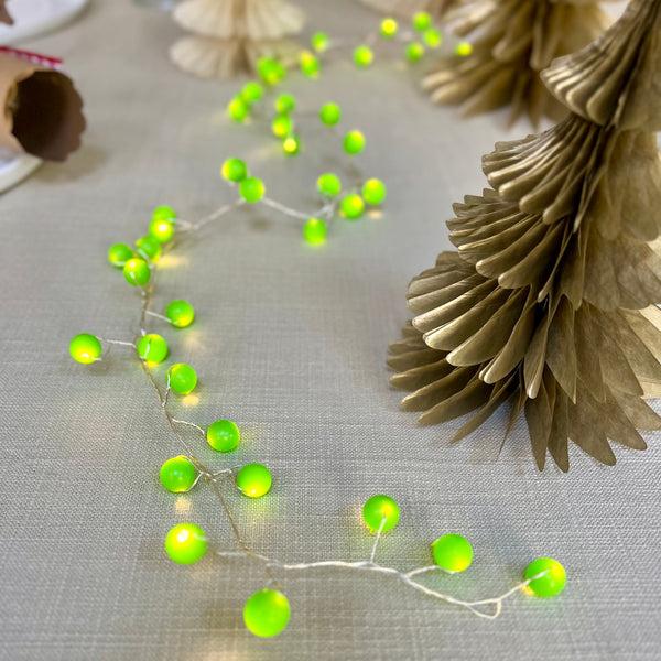 green berry string lights 