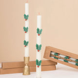 Holly Christmas Candles by Meri Meri