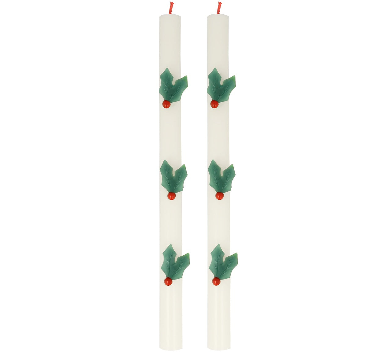 Holly Christmas Candles by Meri Meri