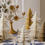Paper Christmas tree ornaments 