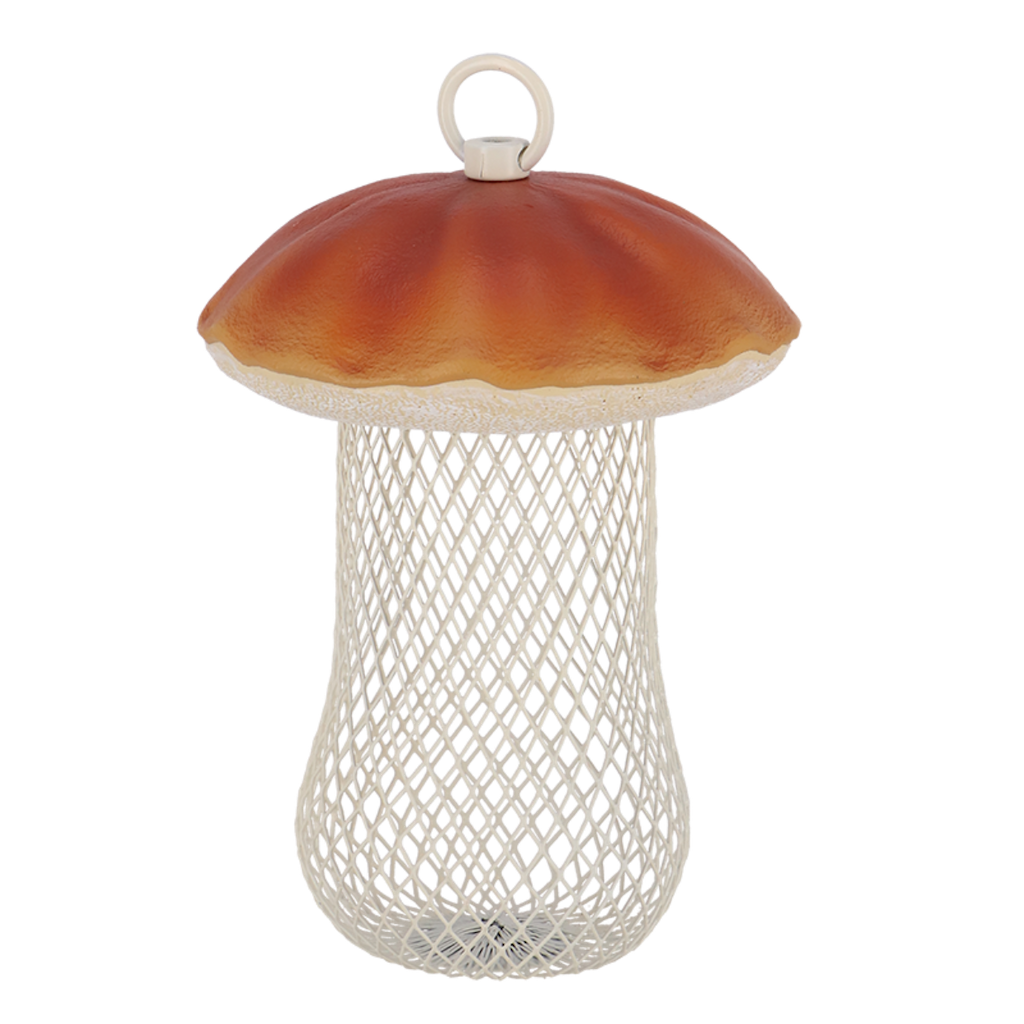 Porcini Mushroom Shaped Bird Nut Feeder